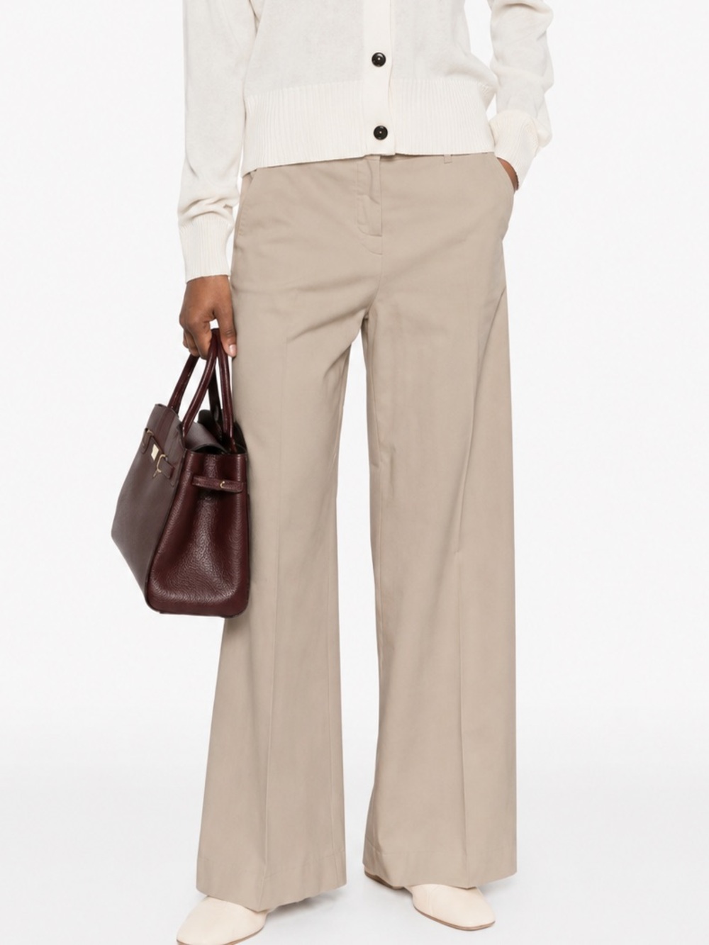 Incotex Pressed Crease Trousers Size 50 US 14